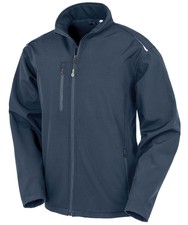Navy - Recycled 3-layer Printable Softshell Jacket