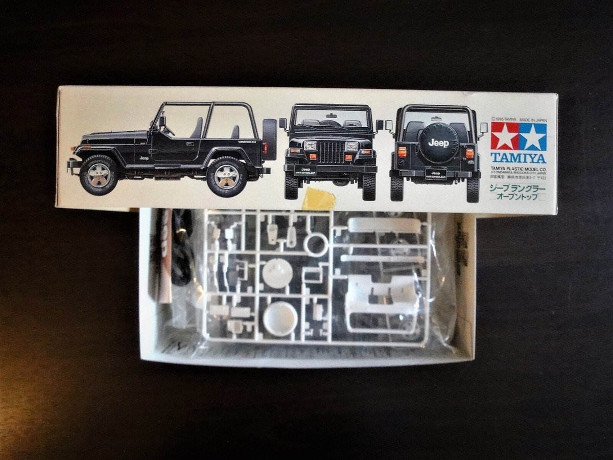 Steal ! TAMIYA 1/24 Jeep Wrangler Open-Top Valuable ! | eBay