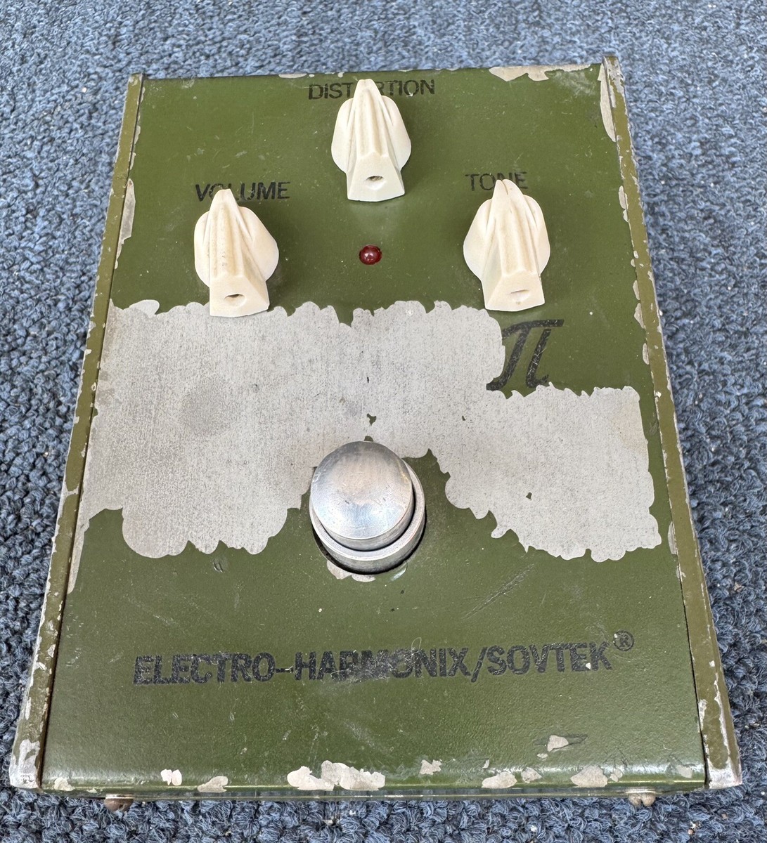 Electro-Harmonix Big Muff Tall Font ファズ Vintage Electro Harmonix Tall Font Big Muff Pi Fuzz Pedal Made in