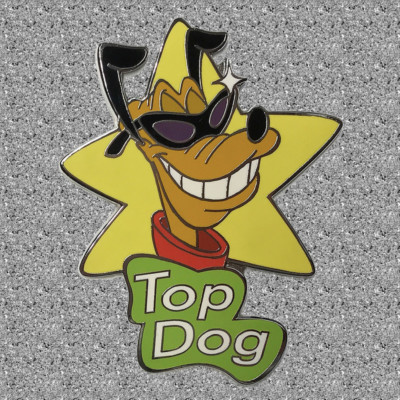Disney Auctions Pin Pluto Top Dog Silver Prototype LE 4