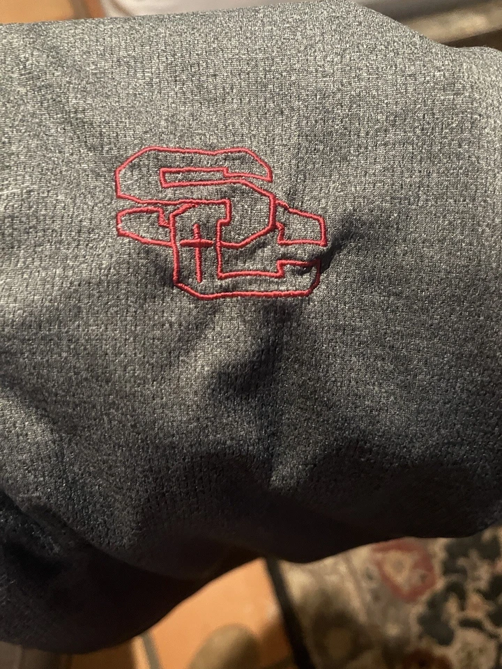 Lancer Salpointe T Shirt Short Sleeve Size Small Round Neck Gray - Image 2 of 4