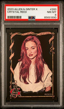 2023 Topps Allen & Ginter X Crystal Reed Card #283 PSA 8 NM MINT Black TEEN WOLF
