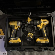 Dewalt 18v Brushless Impact Driver And Combi Drill Set