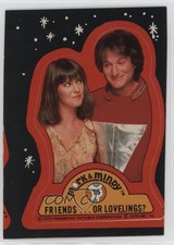 1978 Topps Mork & Mindy Stickers Friends … or lovelings? #15 10ti