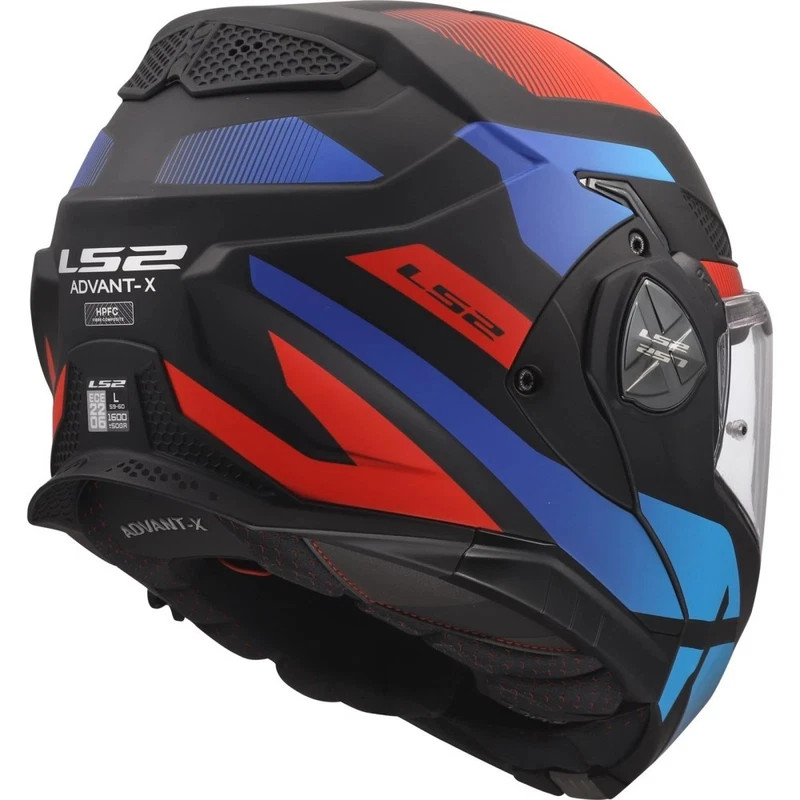 LS2 FF901 Advant X Nova Black Red Blue, photo 6 of 8