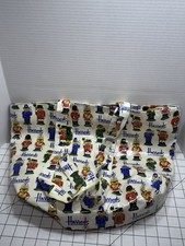 Harrods Knightsbridges Bears PVC Tote Logo UK London Shopping Bag