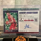 Topps Hoops 2025-26 Yang Hansen Trail Blazers Auto Hoops Rookie Sig HRS-YH/75