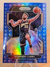Stephen Curry [75th Anniversary Blue Prizm] #154 Prices | 2021