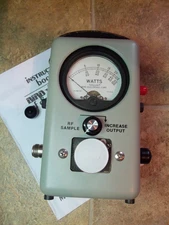 Bird 43 4431 Thruline Wattmeter Watt Element Slug Reading Meter