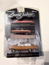 1969 PLYMOUTH GTX CONVERTIBLE   GREENLIGHT BARRETT-JACKSON AUCTION BLOCK   1:64