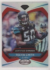 2018 Certified Certified Diamonds Mirror Red 51/99 Telvin Smith #24 11pj
