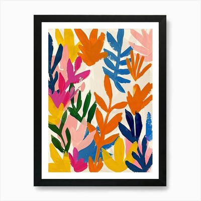 Lebendige Dämmerung Matisse Stil Kunst Gerahmtes Wandbild Poster Leinwanddruck Bild