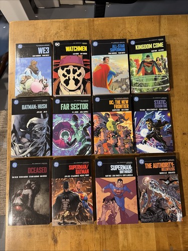DC COMPACT COMICS Lot of 12 TPB Batman, Superman, Wonder Women And More