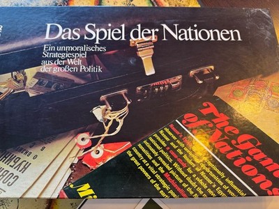 Das Spiel der Nationen   Parker Brettspiel / Top Zustand