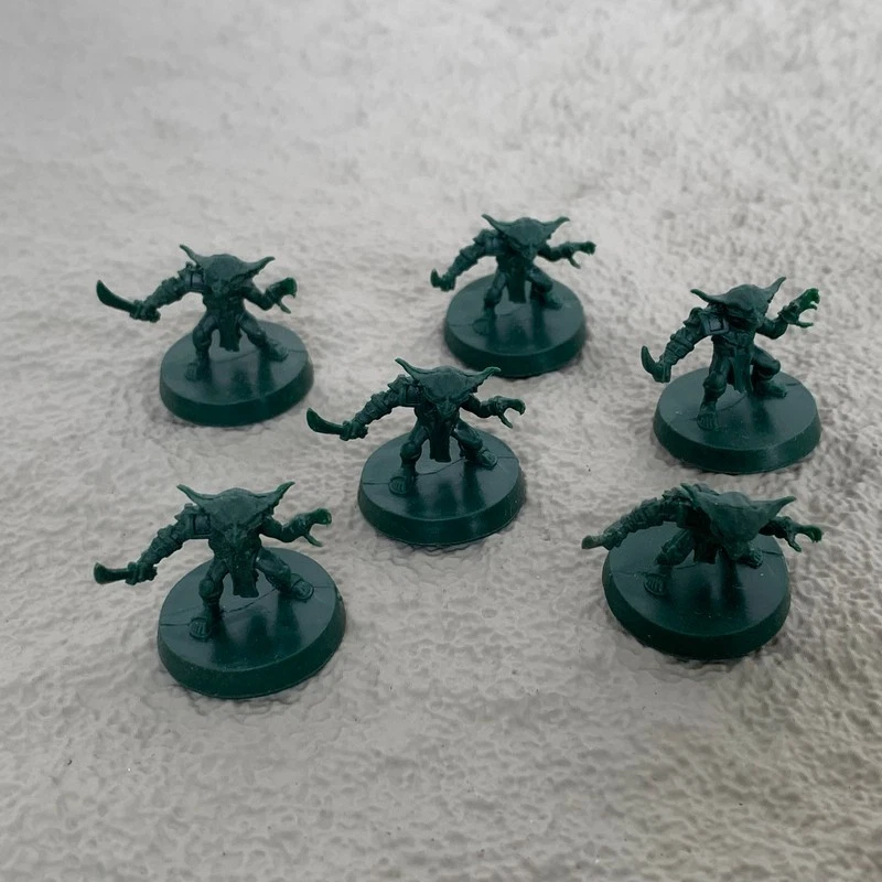 18pcs Goblins Warriors Female Goblins Miniatures Heroquest Board Game Minis DND - Image 2 of 4