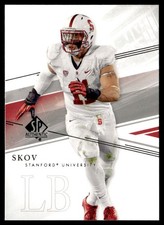 2014 SP Authentic Shayne Skov Rookie Stanford Cardinal #28