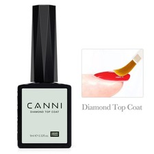 "CANNI" 9ml Diamond Top Coat Nagellack Led Gel Lack Luxus UV POLISH SOAK UV NEW