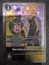 Digimon Card Game Matt Ishida & T.K. Takaishi ST21-13 Rare NM