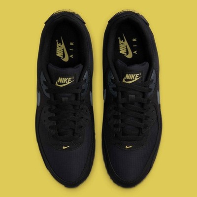 Nike Air Max 90 Batman Black Buff Gold Anthracite IB7680-001  display picture 2