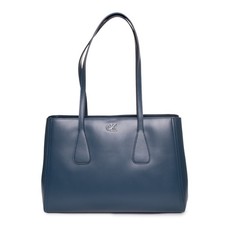 Calvin Klein LV04F3442G borsa donna tote work medium ecopelle tote 36x23x15 Blu