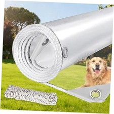 Clear Tarps Heavy Duty PVC, Transparent Tarp Durable Waterproof Dustproof