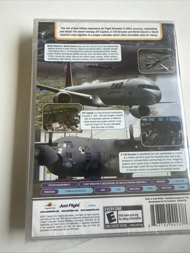 Flight Sim Mega Pack Limited Edition Pc New Expansions For Flight Simulator X - Image 3 of 4