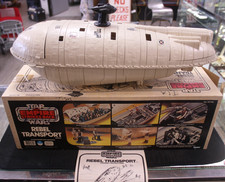 Vintage 1981 Kenner Star Wars Rebel Transport w Box Instructions Near Complete