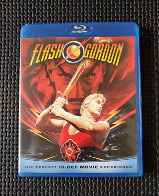 FLASH GORDON Blu-ray Sam J. Jones 1980 Pre-Owned