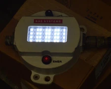 MILITARY TRUCK BAE SYSTEMS ELTAM INTELLIGENT DOME LIGHT RED & WHITE 24 VOLT MRAP