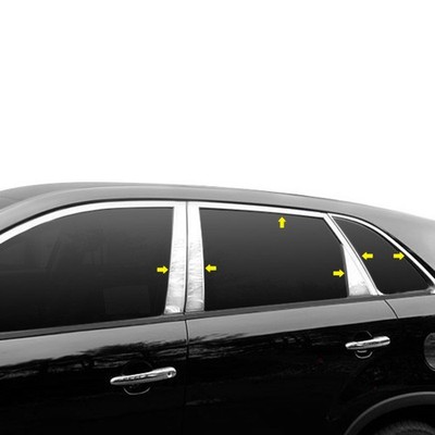 For Kia Sorento 2011-2015 SAA WP11823 Polished Window Trim Package
