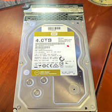 Western Digital WD Gold 4TB 3.5" SATA 6Gb/s 7200RPM 128MB WD4002FYYZ w/ caddy