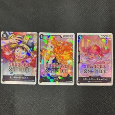 ONE PIECE Card Game The World's Strongest Warriors Luffy Nami Chopper Sticker