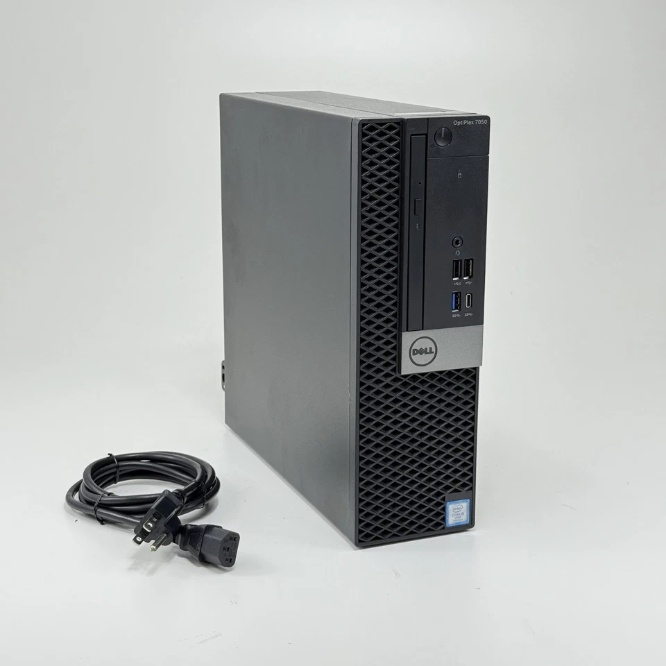 Dell OptiPlex 7050 SFF Desktop – i5-7500, 8GB DDR4 (2×4GB) - Image 3 of 4