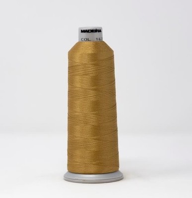 Madeira Polyneon #40 5500yd Thread Cone 1673 Khaki Brown Gold