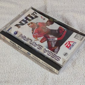 EA SPORTS NHL 97 (Sega Saturn) NHL Series Hockey Video Game w/ Case + Manual