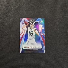 2019 Panini Playoff Football Jared Goff Air Command Holo Card #18