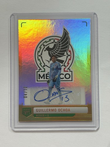2026 Panini Mexico INTL Guillermo Ochoa Gold Auto /10  - Mexico