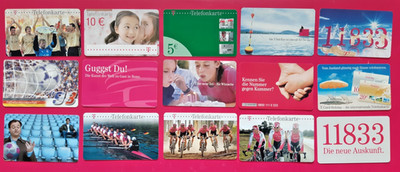 15 Telefonkarten Deutschland  Telecom  T...Card T...Com Sammlung Konvolut D79