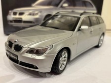 BMW 545i touring E61 silver minicar Kyosho 1/18