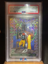2021 Panini Donruss Optic Downtown Najee Harris #DT-20 (RC) PSA 10 🔥