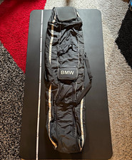 BMW Ski- und Snowboardtasche schwarz/beige, Logo, Rei&szlig;verschluss, Nylon 37cm