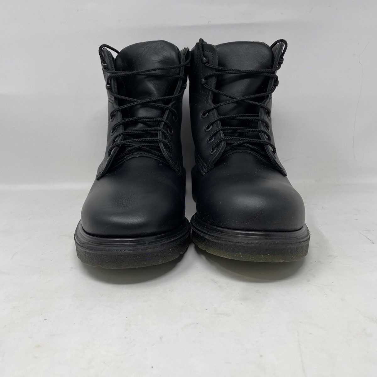 Red Wing 607 Work Boots Soft Toe EH Black‎ Leather USA Mens 10 D Illuminator Red Wing 607 Black Leather Boots, Supersole - Made in USA  main image 3