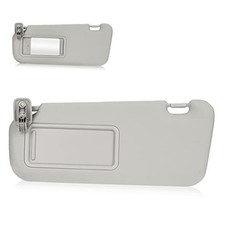 Left Driver Side Sun Visor Without Light for Mazda 3 2010 2011 2012 2013 Gray