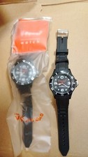 Shell V-Power Armbanduhr, Ziffernblatt Schwarz, Kunststoffarmband Schwarz
