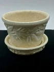 Vintage McCoy Pottery Beige Planter Flower Pot