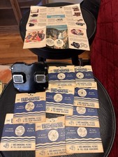 View  Master Collection   Model C Viewer  9 Kodachrome Reels  1950s Brochure