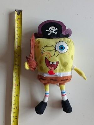 Spongebob Schwammkopf Pirat Plüschtier Stofftier Teddy Viacom 2009