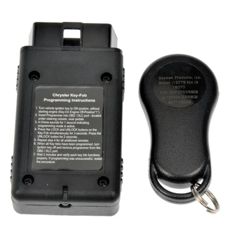 For Plymouth Neon 2000 2001 Keyless Entry Remote | Black | 3 Button - Изображение 2 из 4