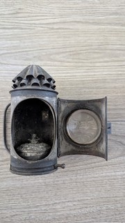 Bullet Lantern Police Antique Lamp Complete Rare Vintage Patrol Light 1900s