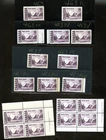 LOT 32701 MINT NH OG 463 CENTENNIALS VARIETIES PLATE BLOCKS SINGLES 1 FDC CANADA